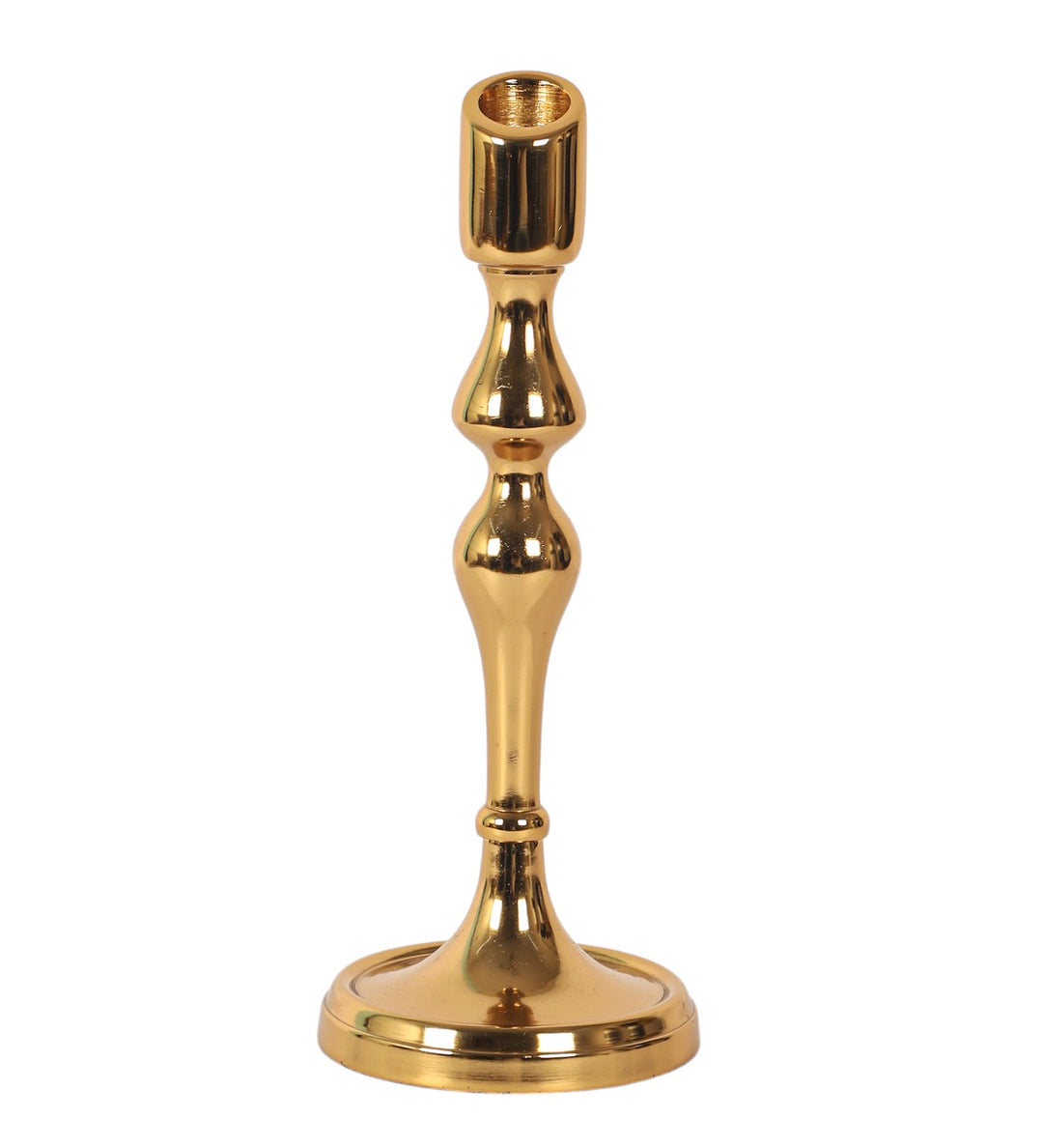 Expobazaar Lumora Small Gold Candle Holder