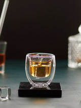 Double Wall Coffee Shot Glass in double-wall glass, 80 / 100 ml