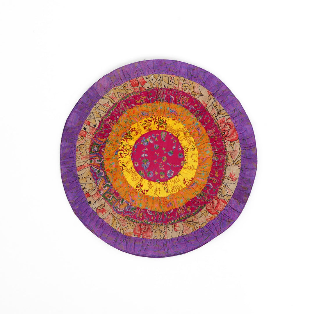 Silk Round Table Mat Set of 2, view 15