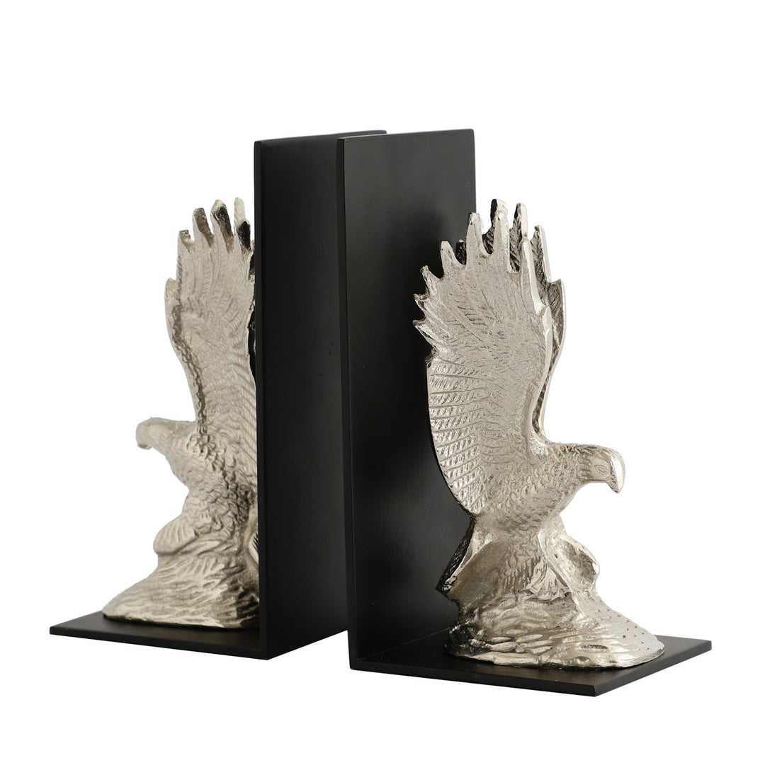Expobazaar The Helion Pair Bookend Silver