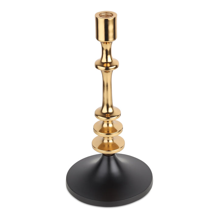 Expobazaar Aristea Gold Candle Holder  Small