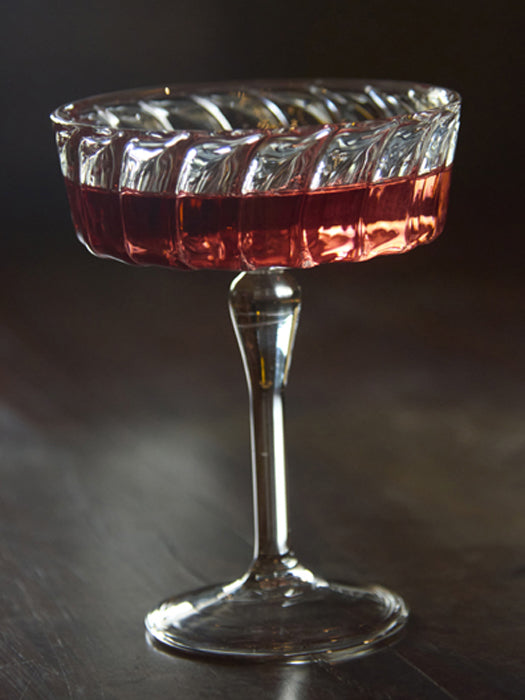 Fluted Mocktail Glass in borosilicate glass, 300 ml