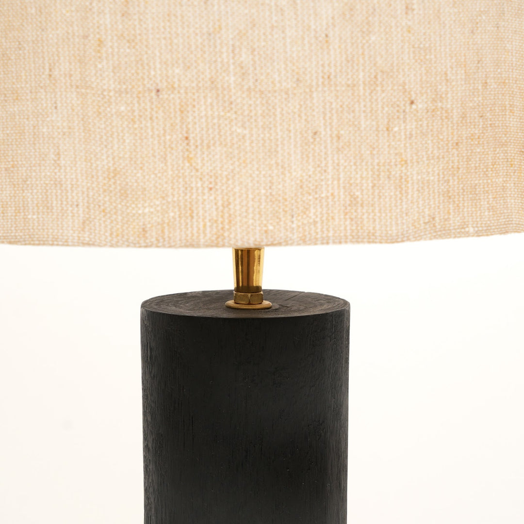 Wooden Table Lamp for Living Room & Bedroom view 4