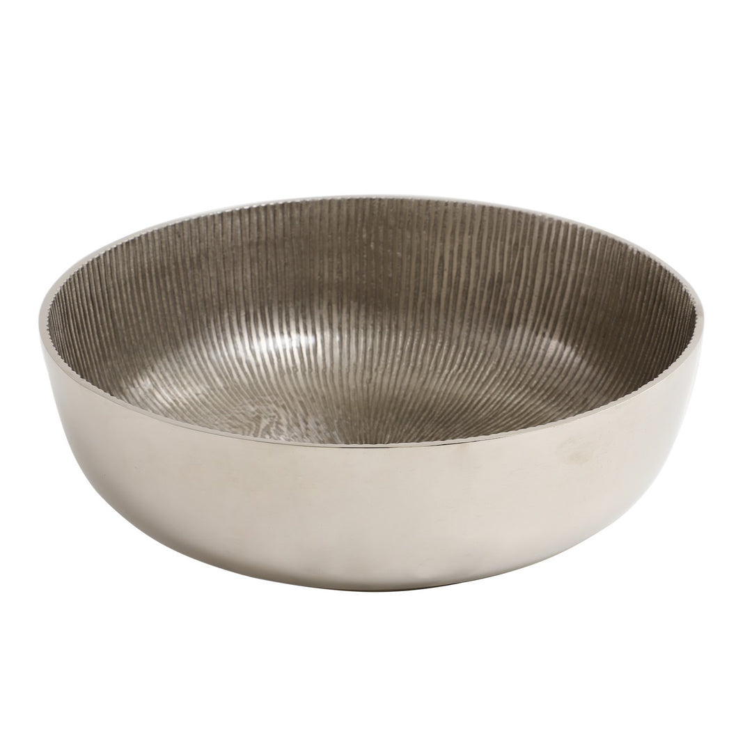 Expobazaar The Shining Silver Accent Circular Bowl