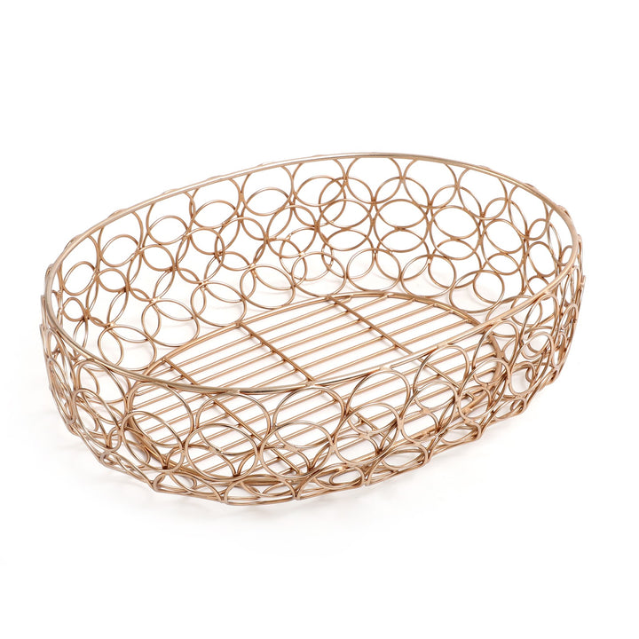 Expobazaar Meza Basket small size in copper