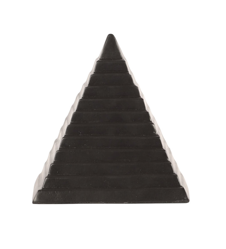 Expobazaar Pyramidon Bookend Silver & Black