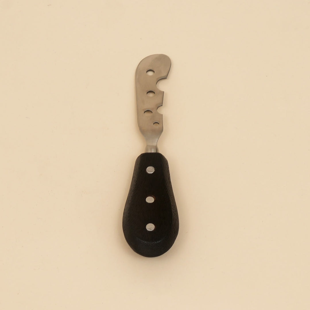 Cheese knife and spreader serving set