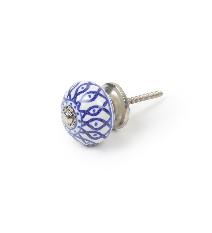 Virelia Hand Painted Ceramic Wardrobe Knobs Set of 6 view 6