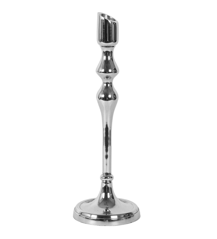 Expobazaar Lumora Large Silver Candle Holder