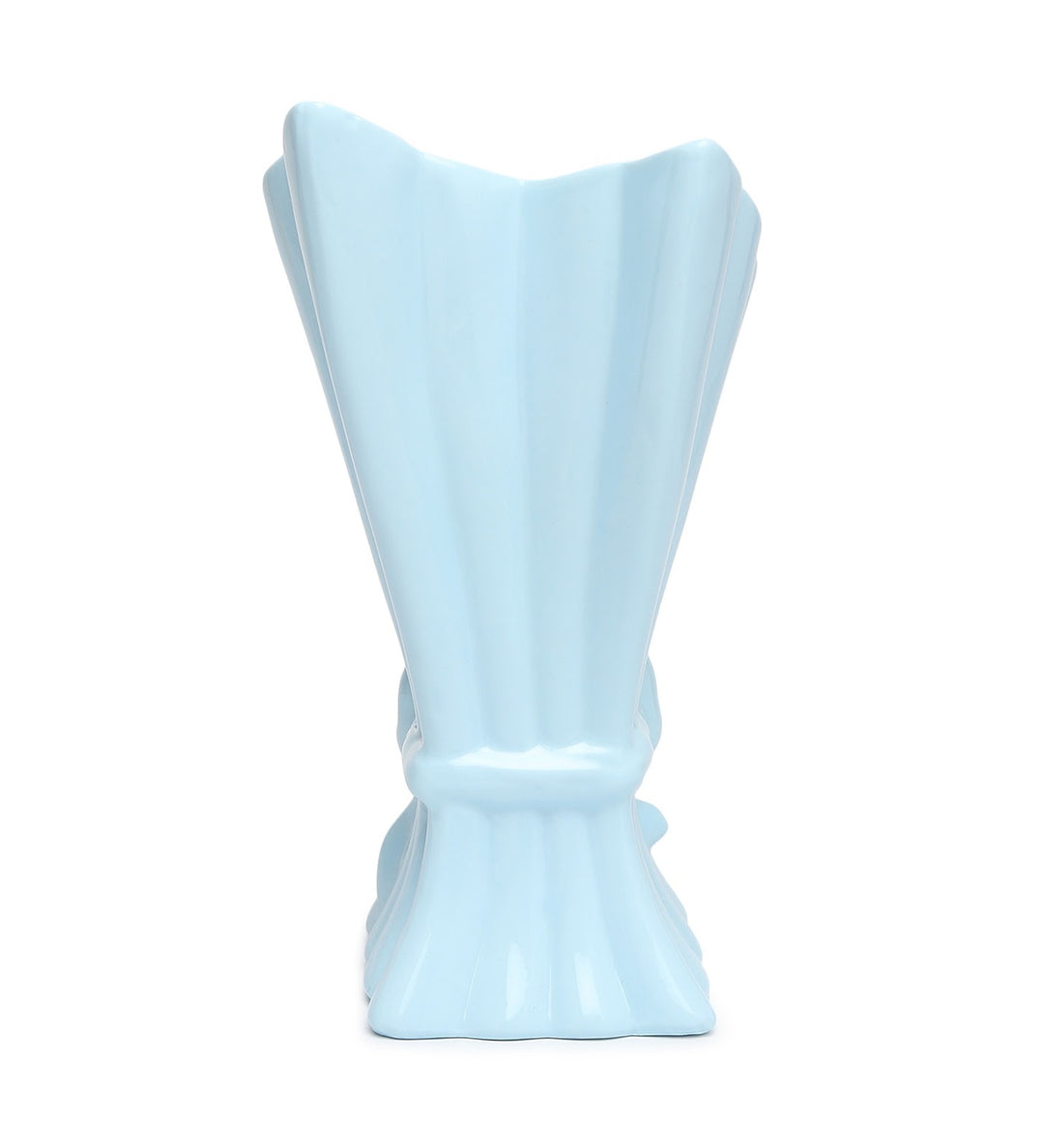 Isolde Fleur Floral Porcelain Vase Blue Small view 6