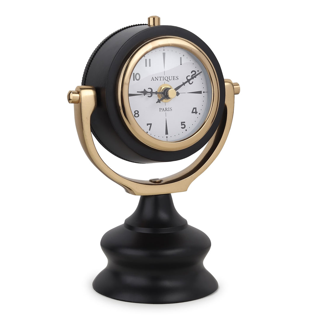 Expobazaar Marinus Table Clock Gold