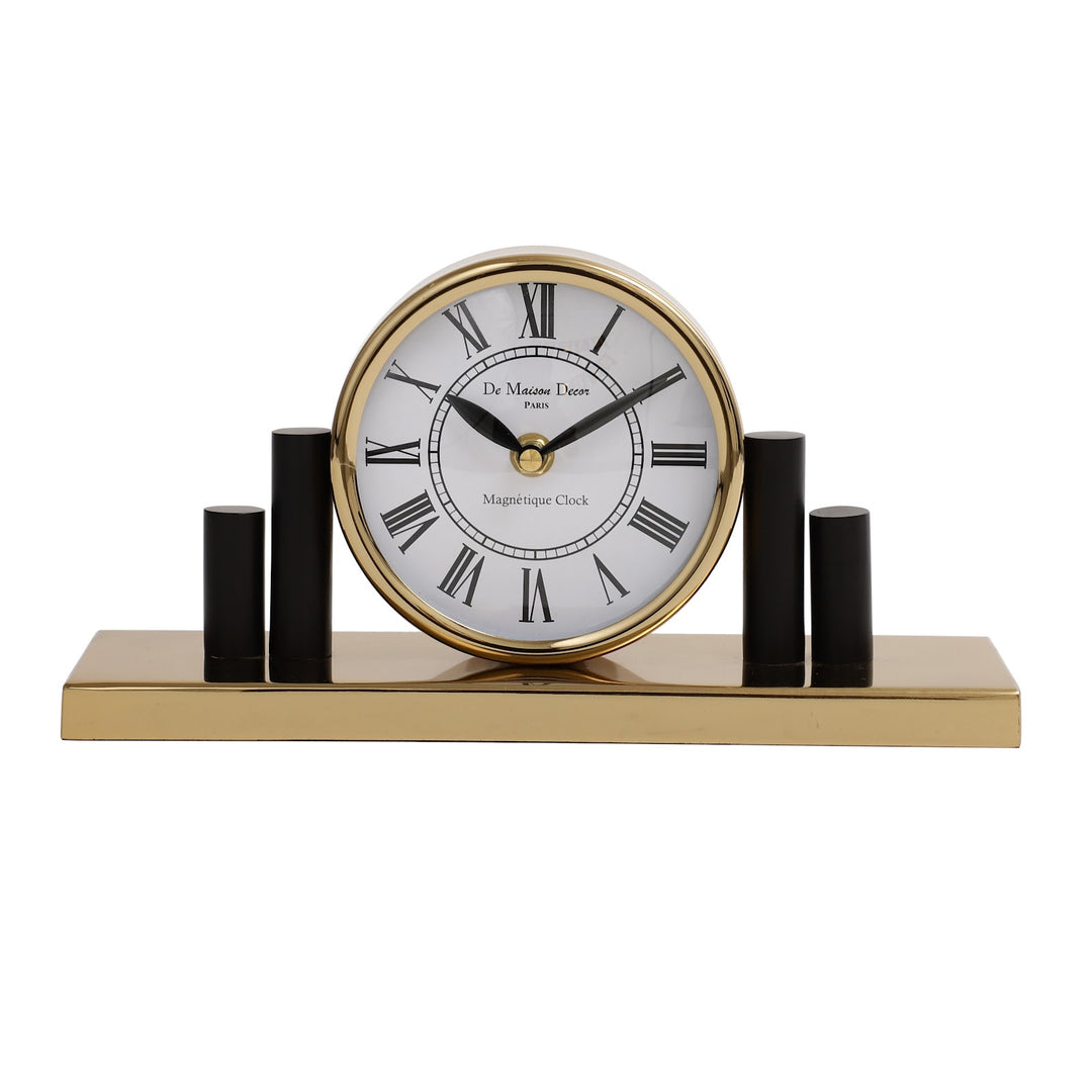 Expobazaar Harbor Hour Clock In Gold