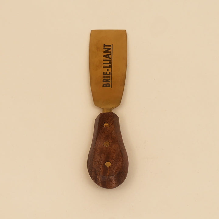 Cheese knife and spreader serving set