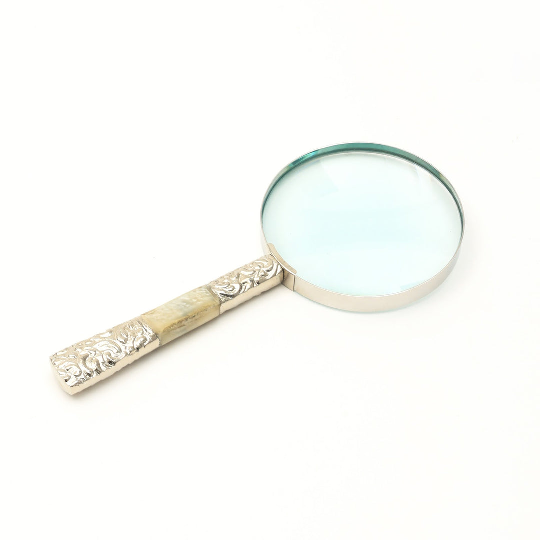 Delhi Round Handheld Table Magnifier