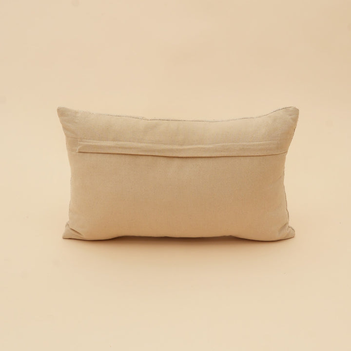 Good Vibes Tufted Lumbar Cushion, Rust, View 5