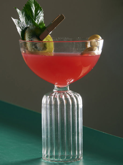 Centennial Fluted Stem Cup Glass in borosilicate glass, 200 ml