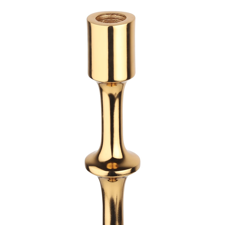 Expobazaar Aristea Gold Candle Holder Medium