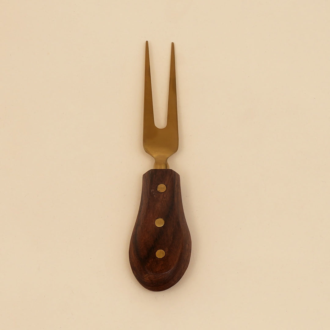 Cheese knife and spreader serving set