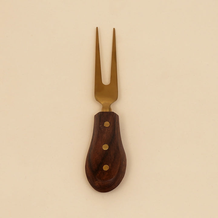 Cheese knife and spreader serving set