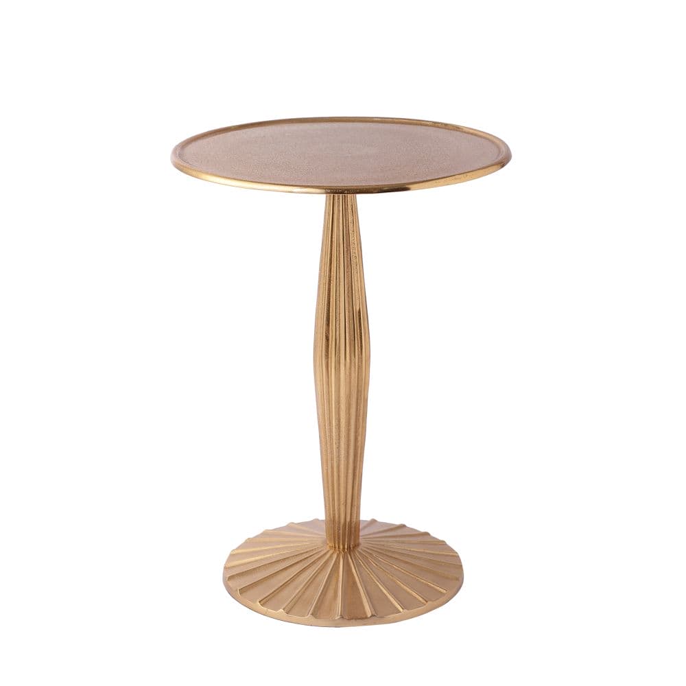 Expobazaar Radiant Gold Duo Side Tables Large