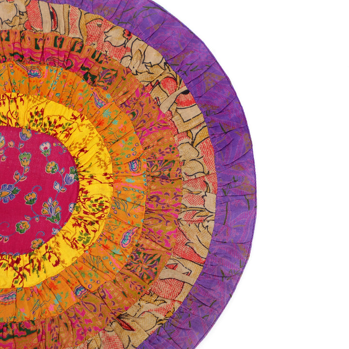 Silk Round Table Mat Set of 2, view 14