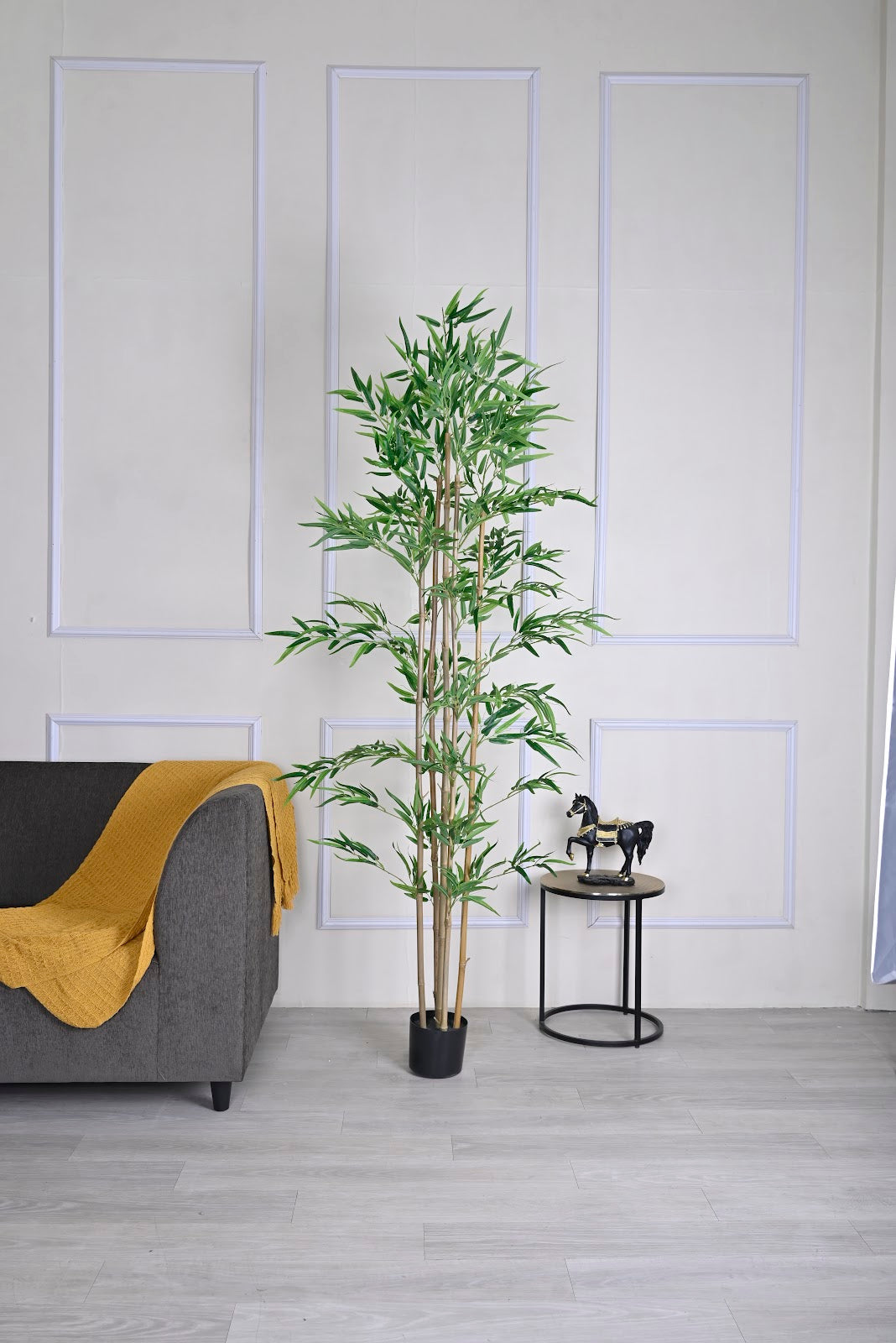 Expobazaar Tall Lush Bamboo Plant for Contemporary Interiors With Pot