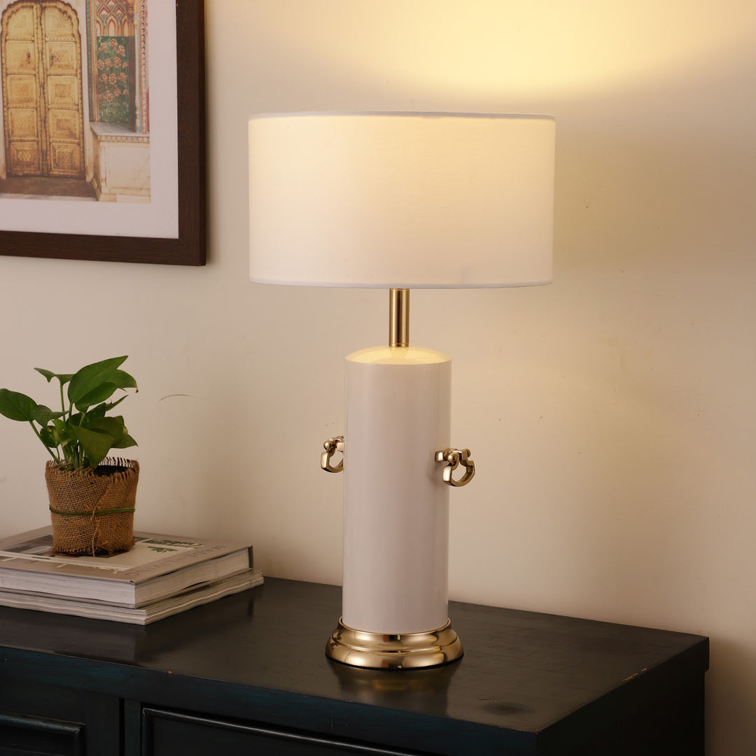 Expobazaar Zenith's Handle Table Lamp White