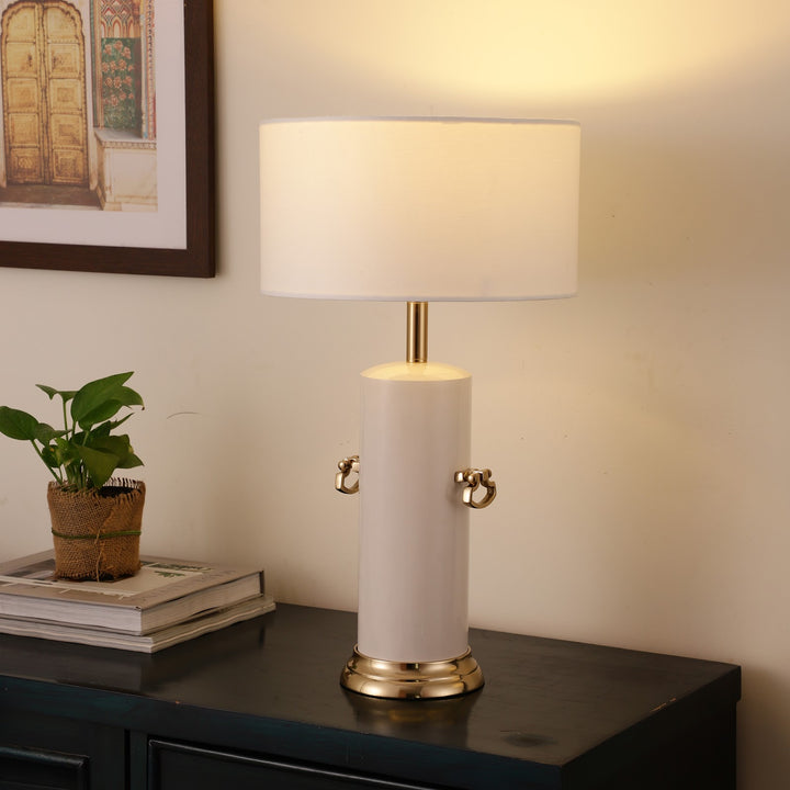 Expobazaar Zenith's Handle Table Lamp White