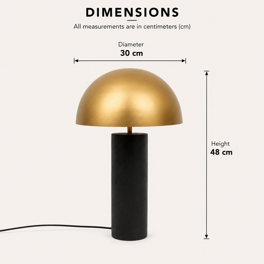 Rattan Table Lamp for Living Room & Bedroom view 1