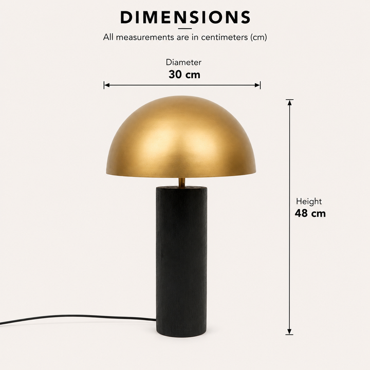 Rattan Table Lamp for Living Room & Bedroom view 1
