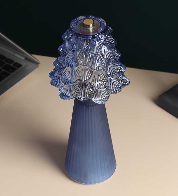 Marcelle Crystelle Sculpted Glass Table Lamp Style 2 view 1