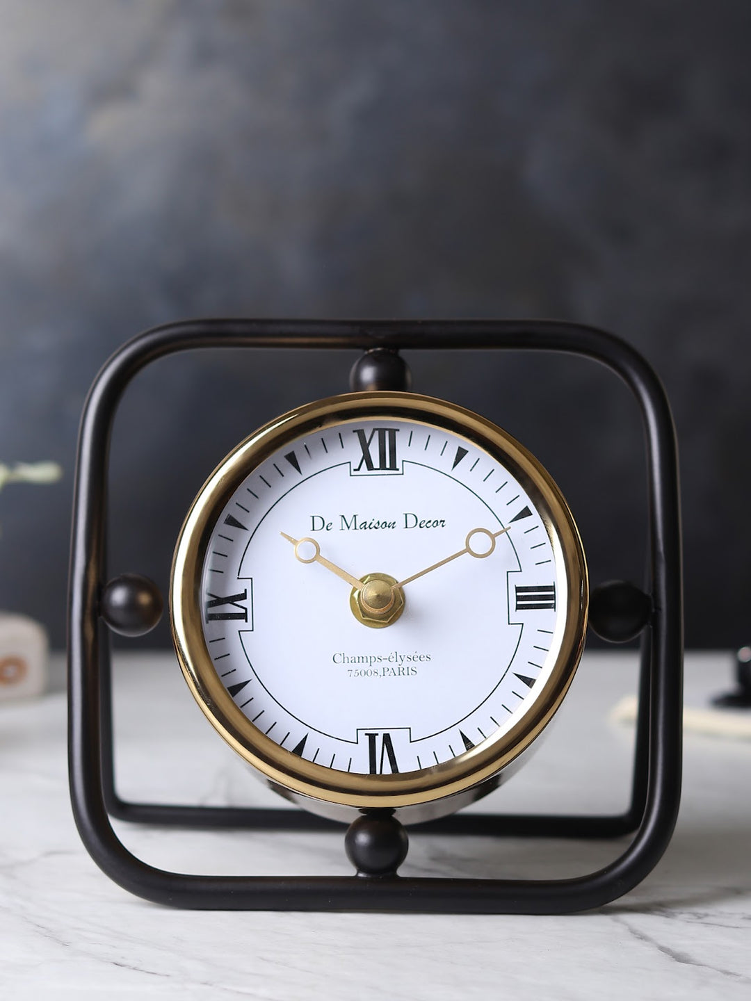 Expobazaar Vertex Clock Gold