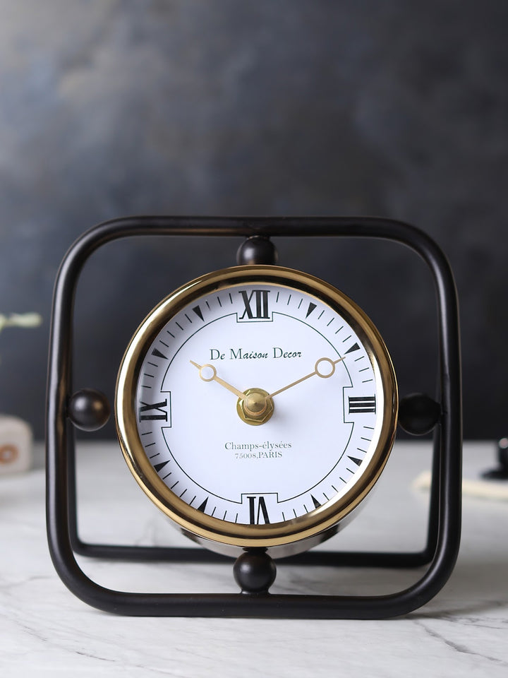 Expobazaar Vertex Clock Gold