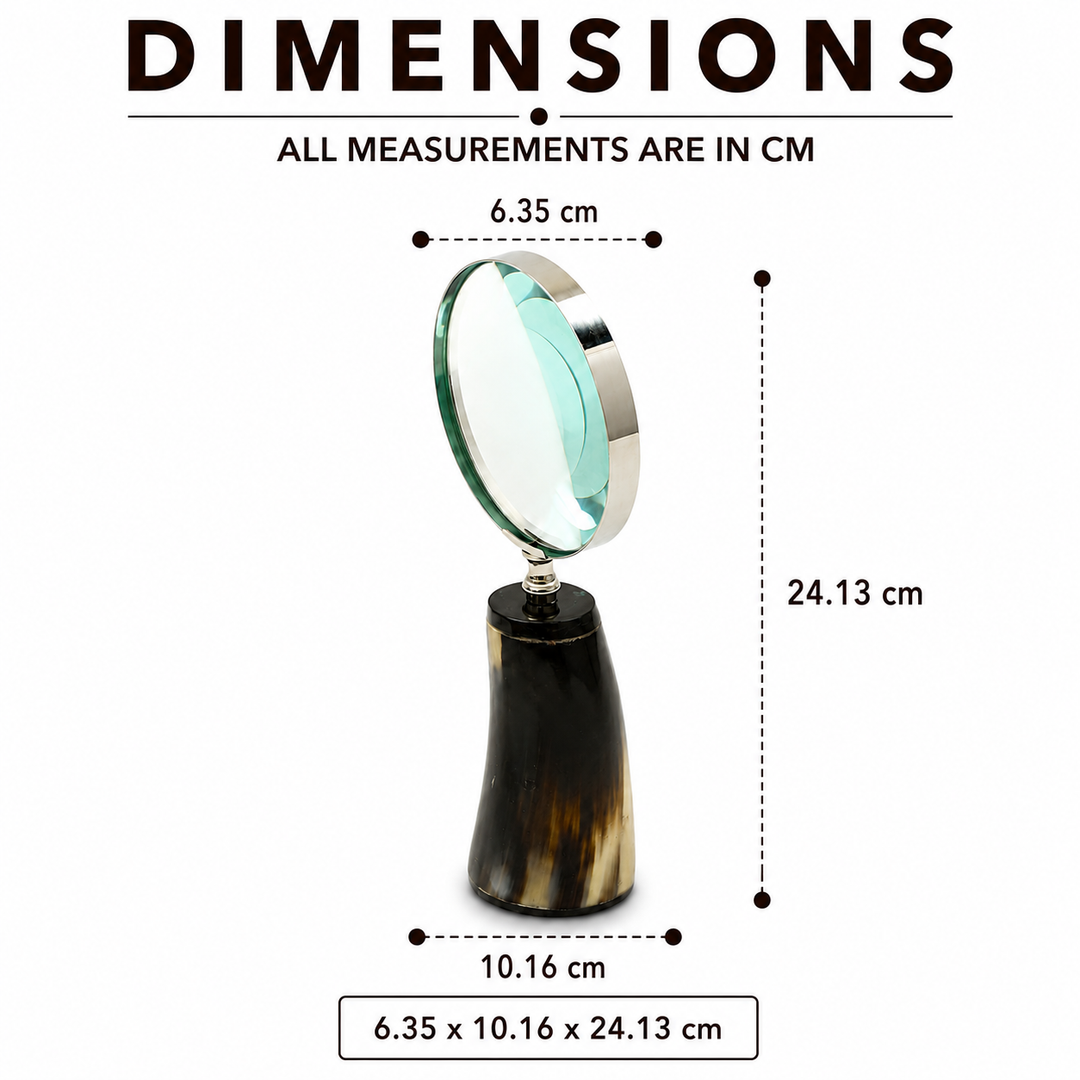Horn Handheld Table Magnifier
