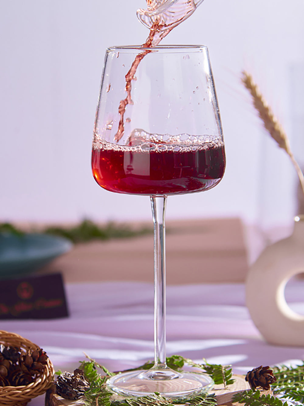 Classic Pour Red Wine Glass in borosilicate glass, 475 ml