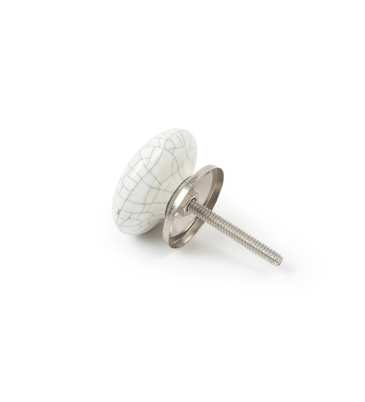 Cressa Web Pattern Ceramic Cabinet Knobs Set of 6 view 6