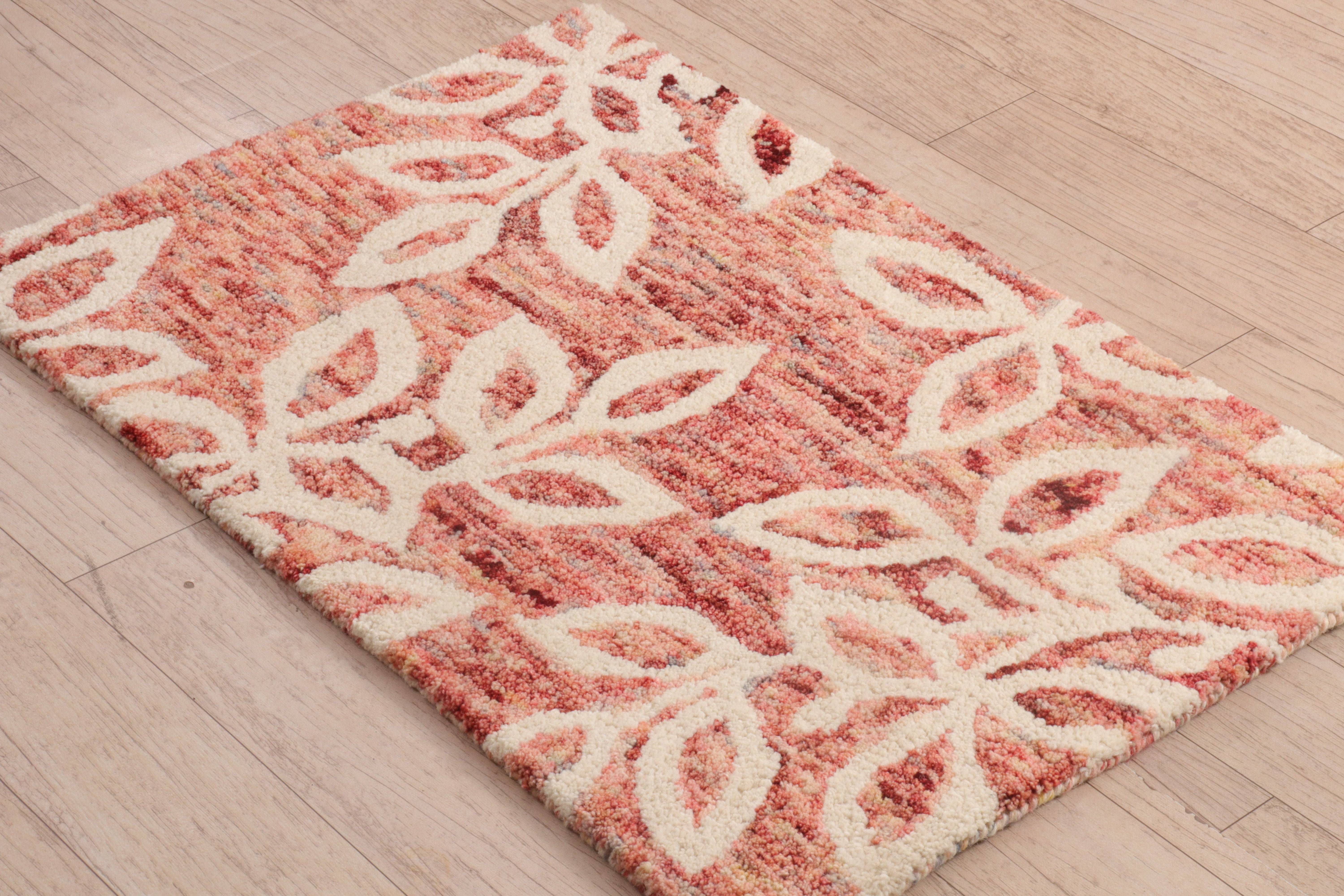Indian Summer the Warm Embrace | Hand-Tufted Wool Entryway Radiance