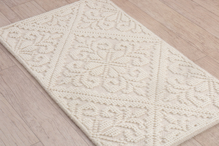Regal Imprints the Majestic Mat | Hand-Woven Cotton-Wool Entryway Elegance