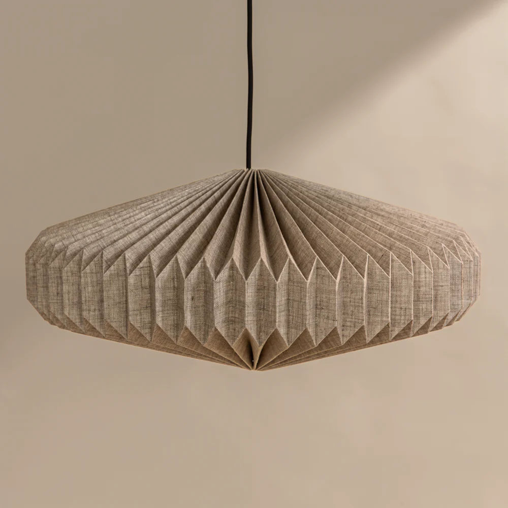 Expobazaar Oblong 2 Linen Pendant Lamp