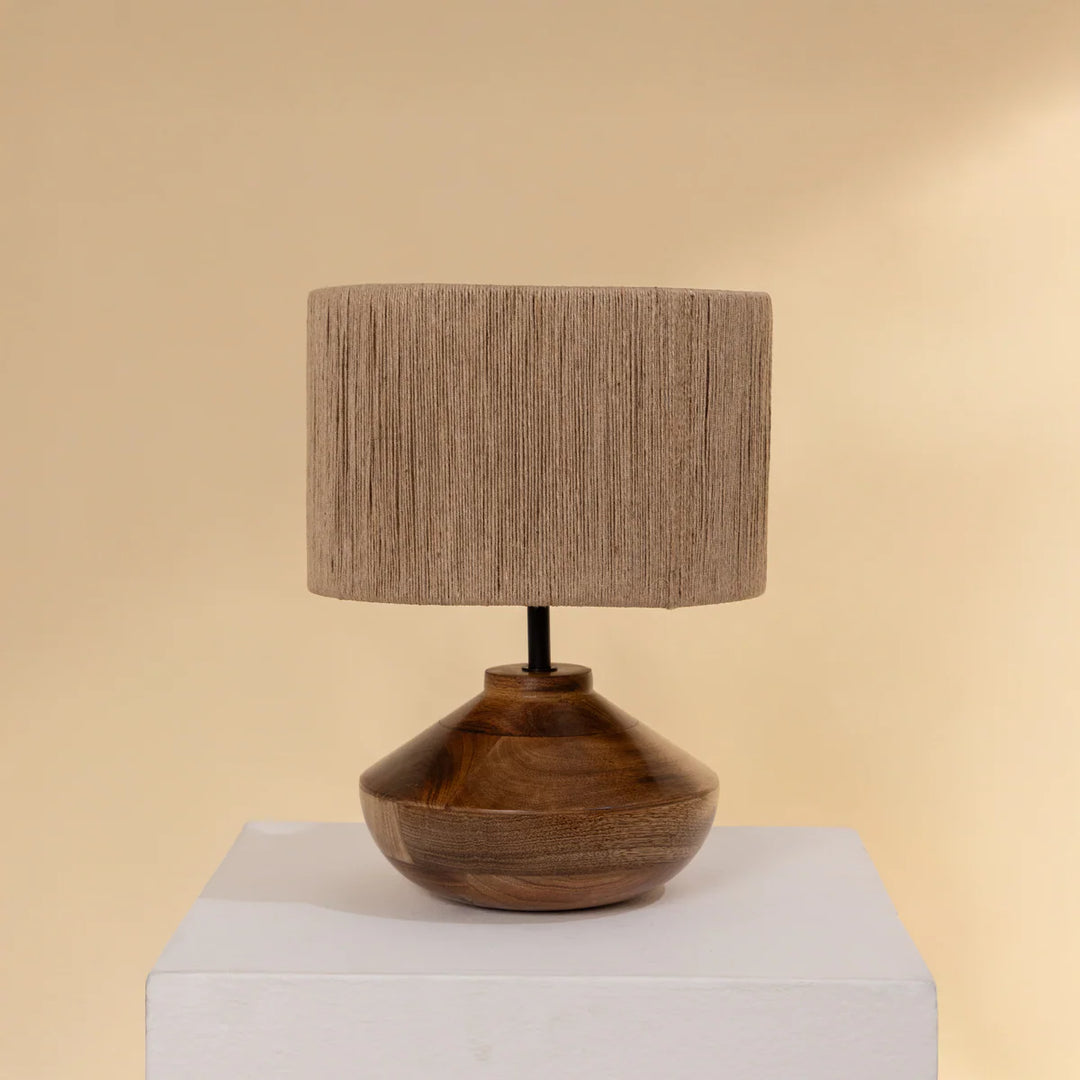 Expobazaar Faith Jute Table Lamp
