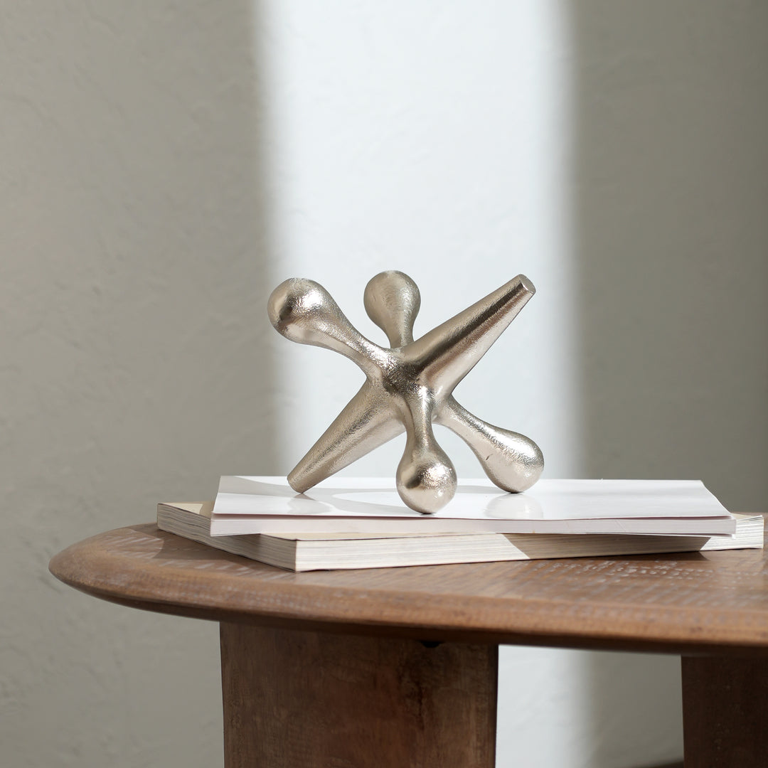 Decorative Aluminium Item Elegant NICKEL Accent Piece