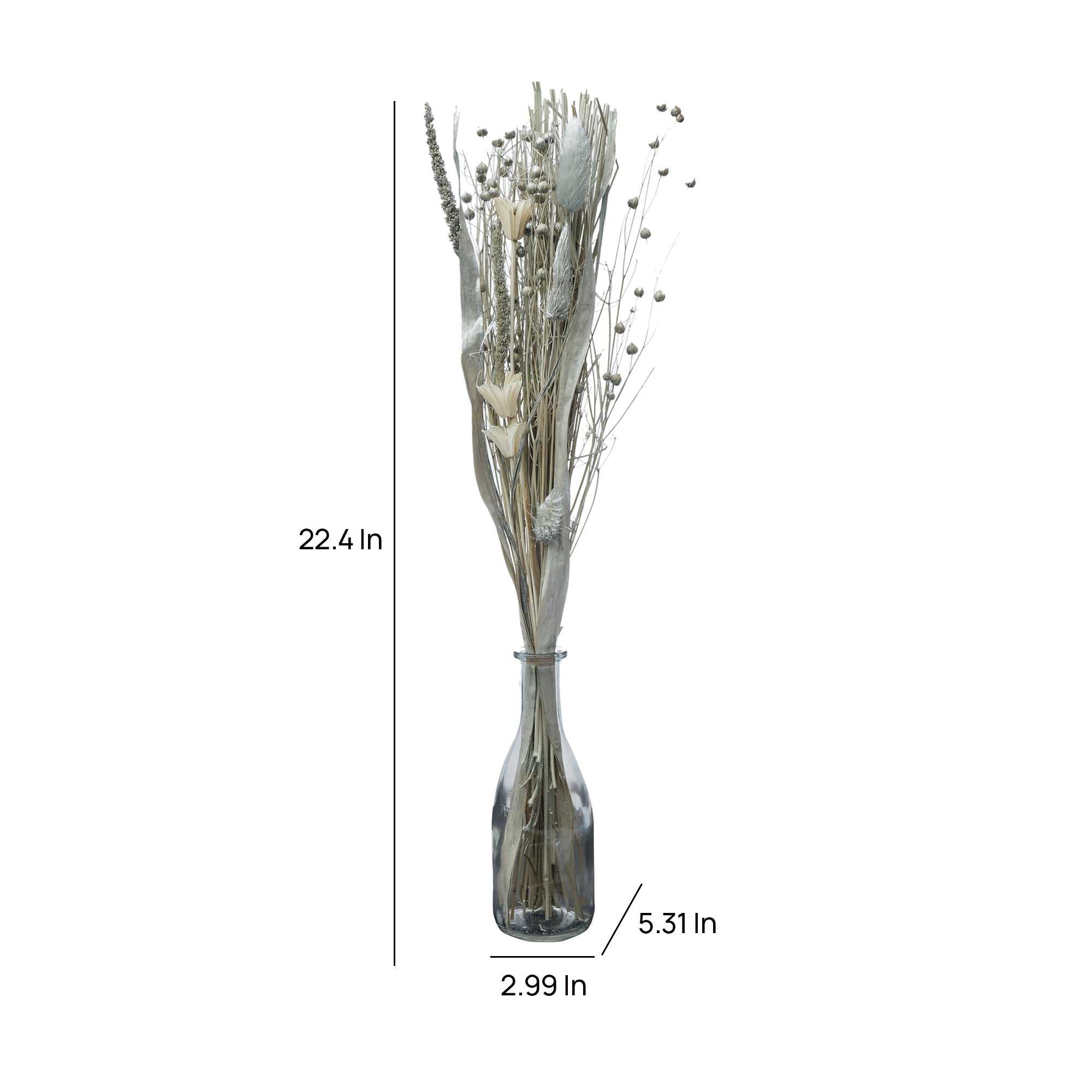 Liliana Lilac Haze Grande | Large Silver-Hued Floral for Luxury