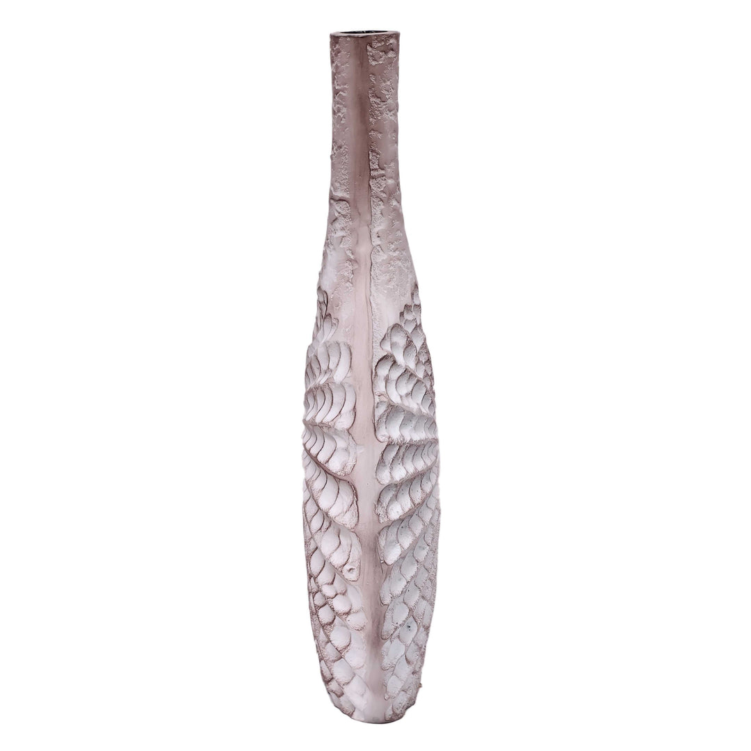 Seashell Serenity Vase Trio | Coastal Ceramic Vases for Oceanic Charm