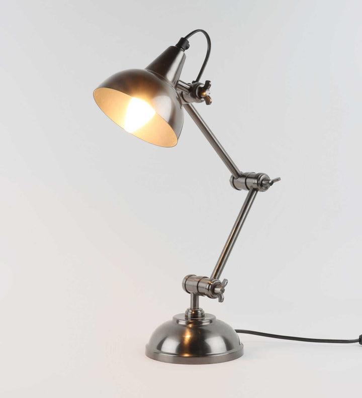 Poulsen Pharmacy Hinged Lamp | Flexible Black Nickel Lamp for Classic Style