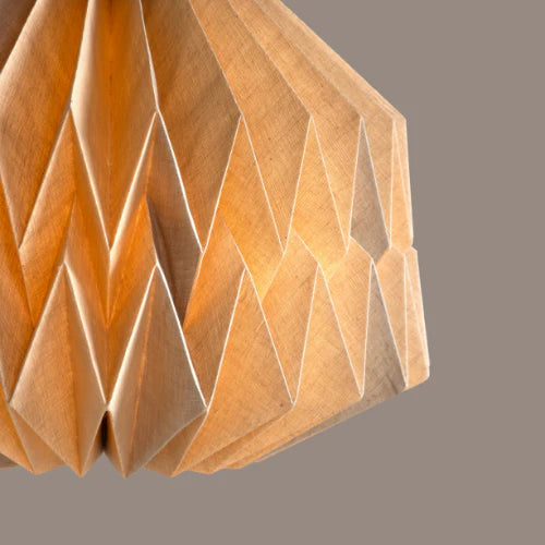 Expobazaar Big Pleat Linen Pendant Lamp
