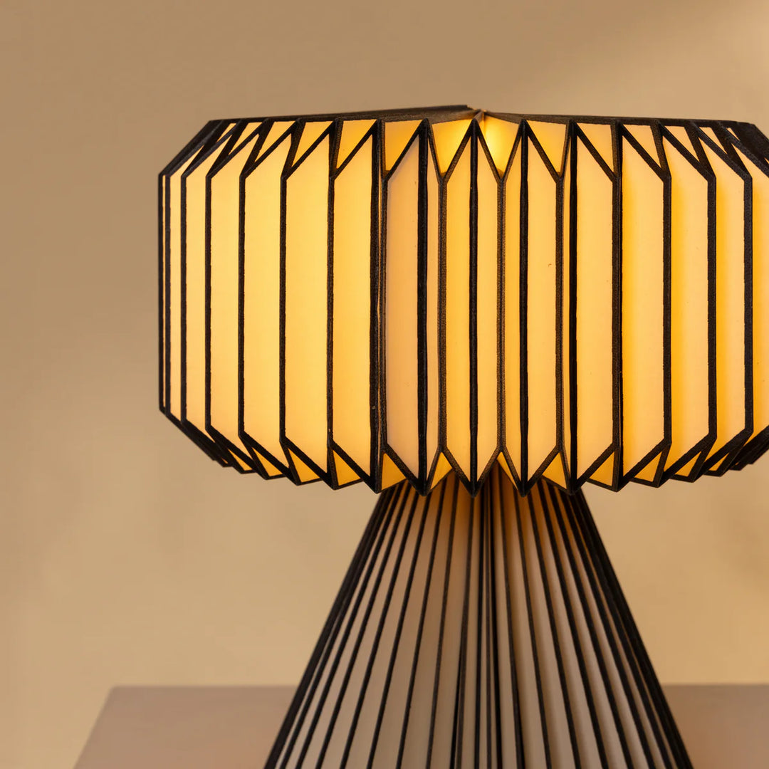 Expobazaar Orilamp Origami Black Table Lamp