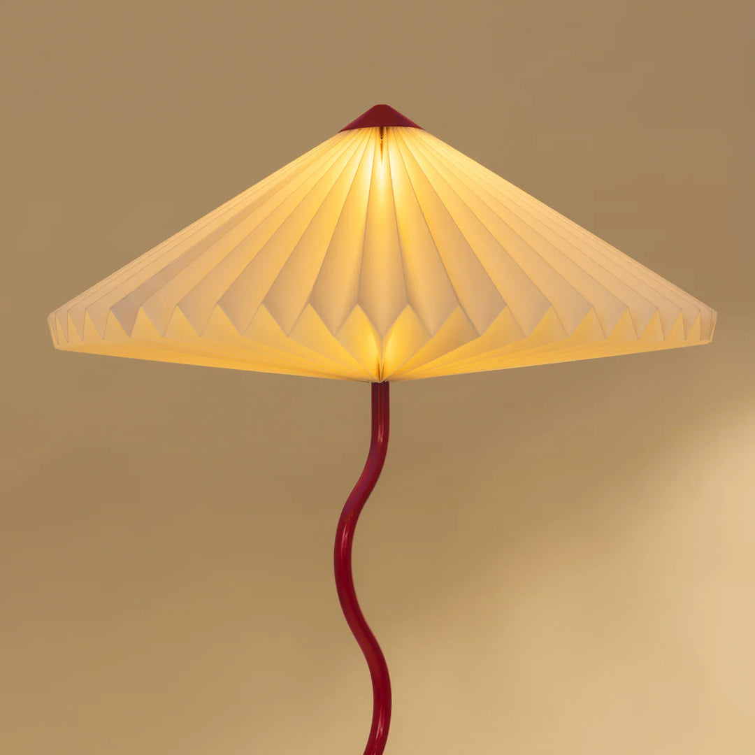 Expobazaar Floor Lamp Crimson Red