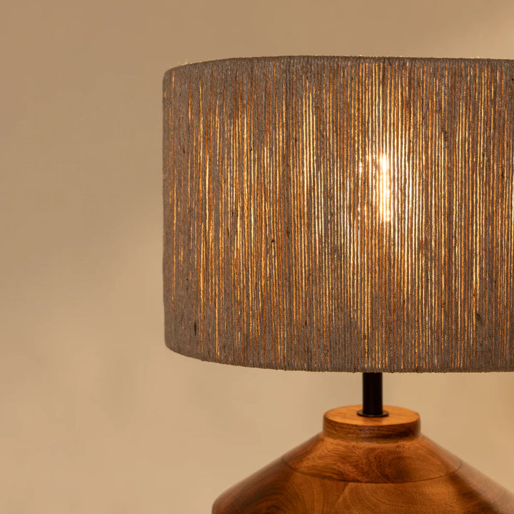 Expobazaar Faith Jute Table Lamp