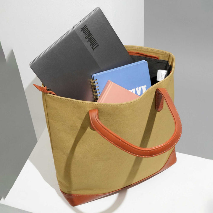 Expobazaar Fashion Book Illustrated Canvas Tote Bag