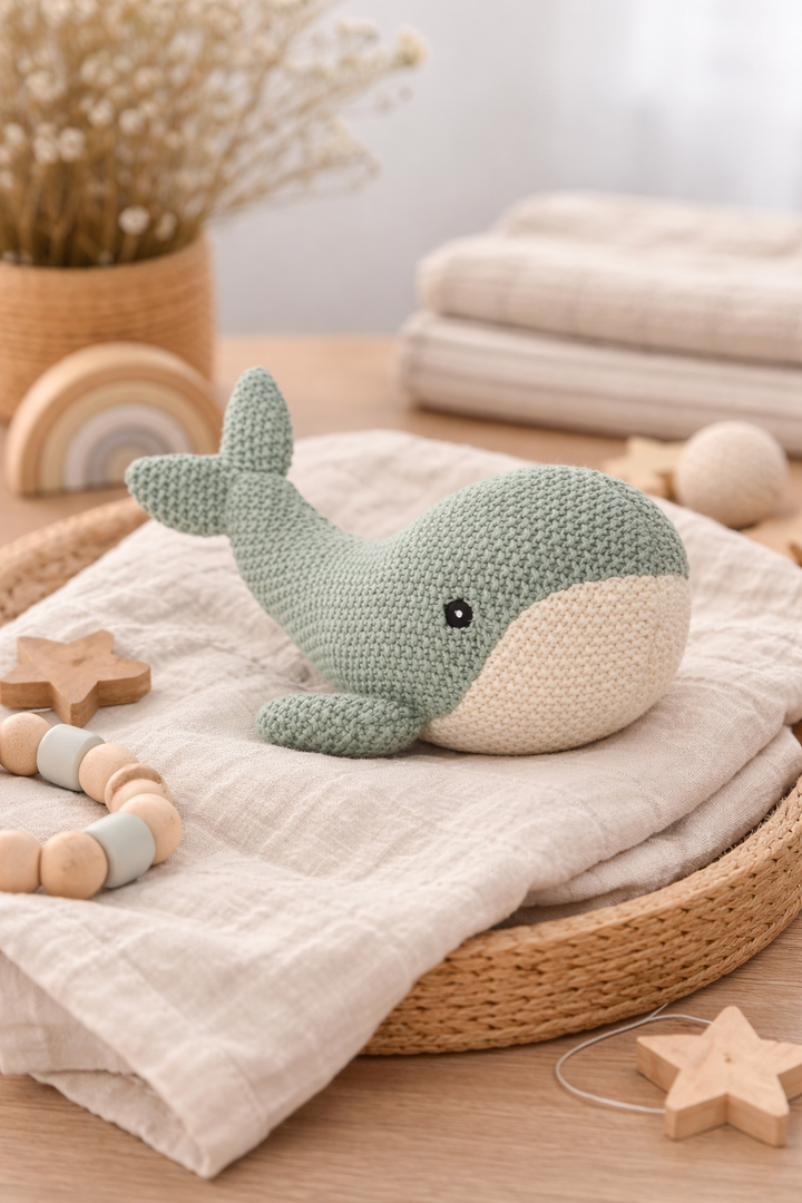 Soft & Cuddly Lucy the Plush Baby Whale Toy
